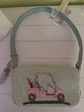Made in India Beaded Golf Cart Bag